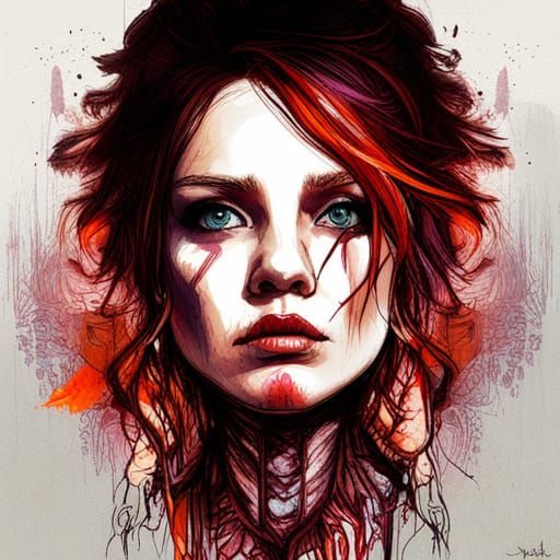 Demonic Furry Ghost in Dystopian Setting