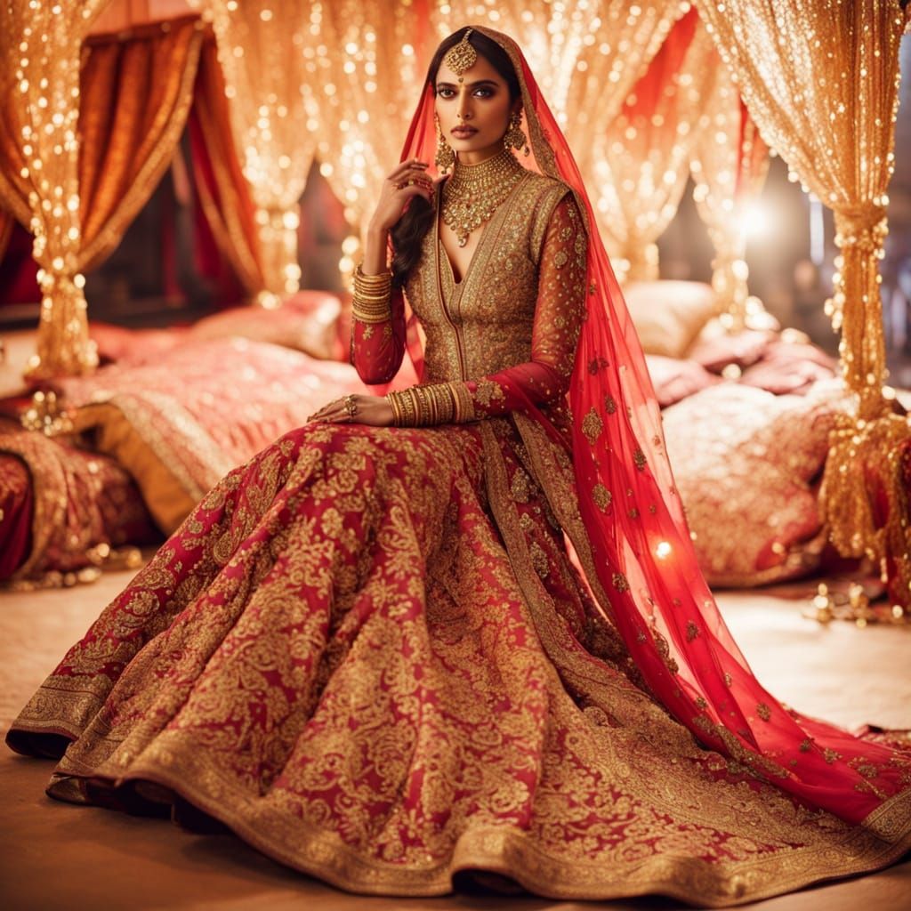 Luxurious Indian Wedding in Vibrant Bollywood Style