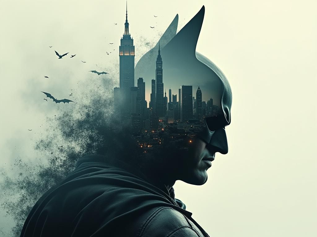 Batman's Mindscape: A Surreal Gotham City Kingdom