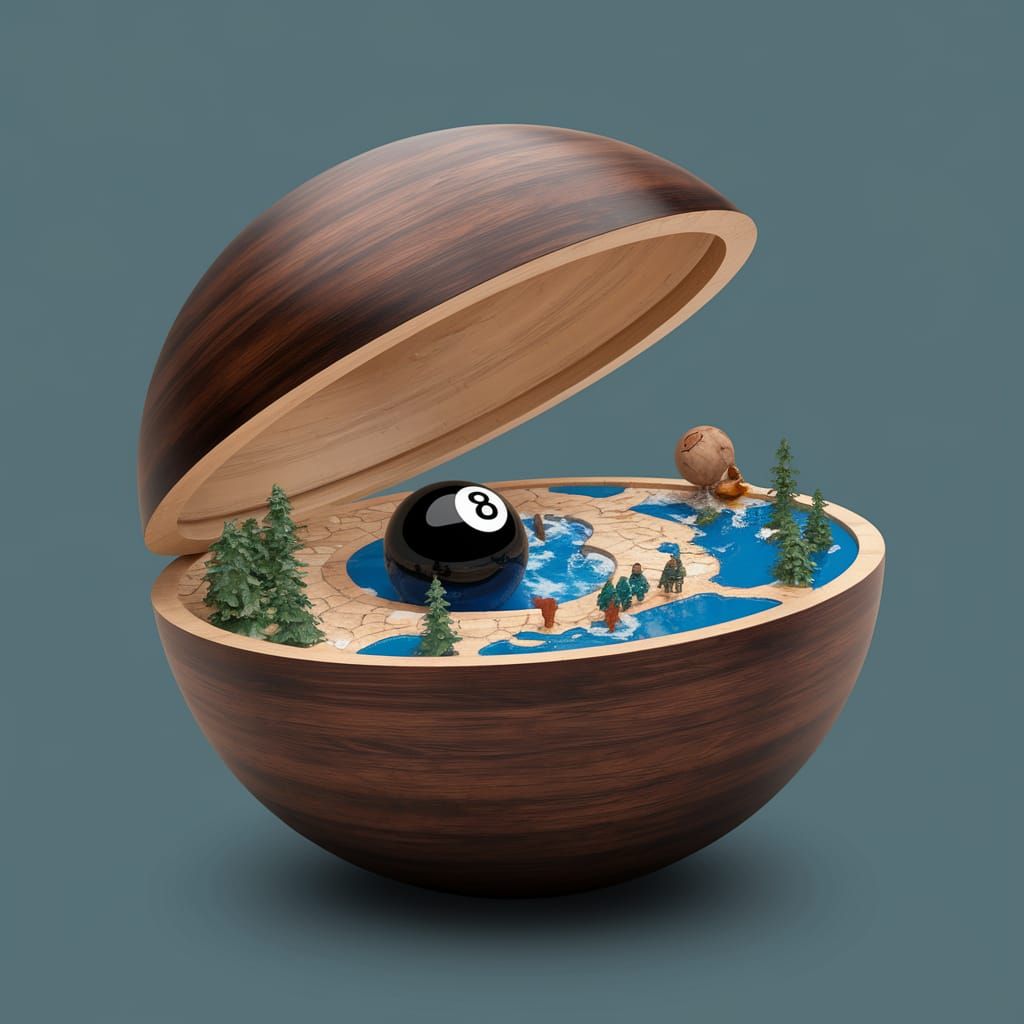 Fractions of a Magic 8-Ball World