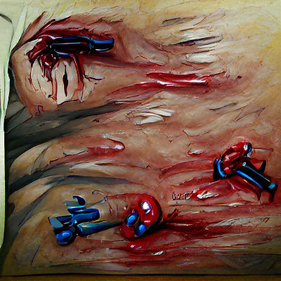 Detailed Abstract Painting