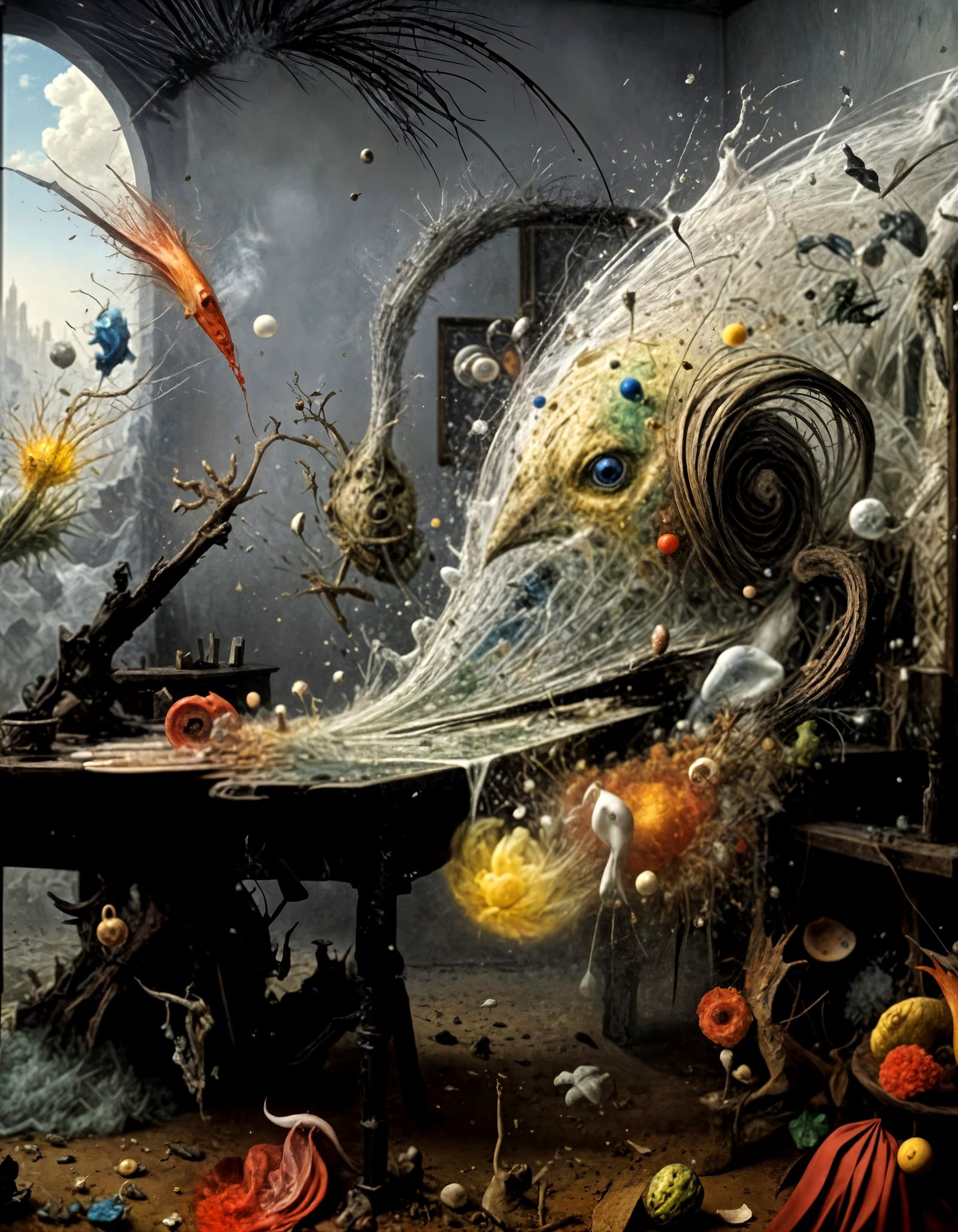 The Drawing paper is ready for anything, but in the instant would prefer it to be a large Canary.