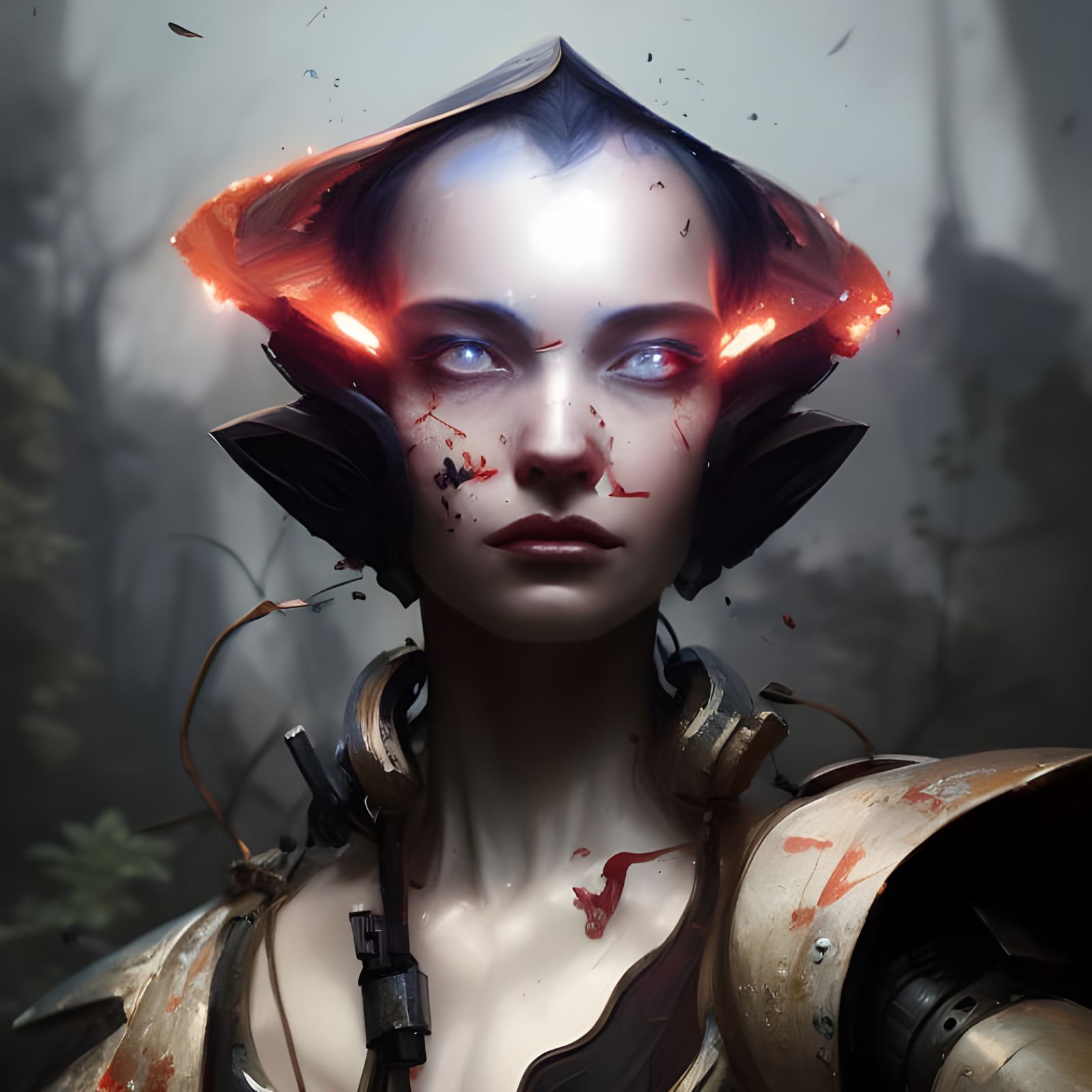 Detailed Warrior Concept Art in 8k Resolution