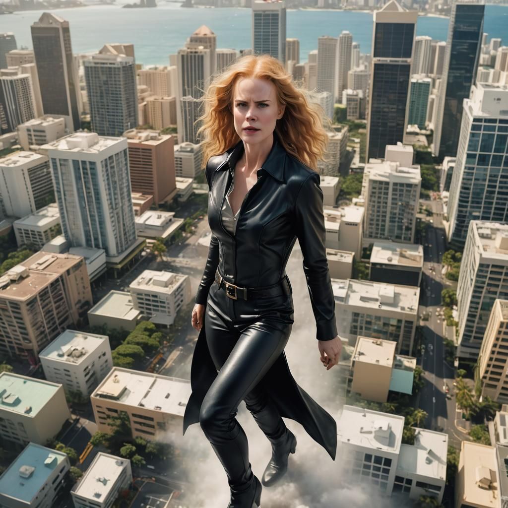 Giantess in Honolulu: Divine Sunshine and Leather