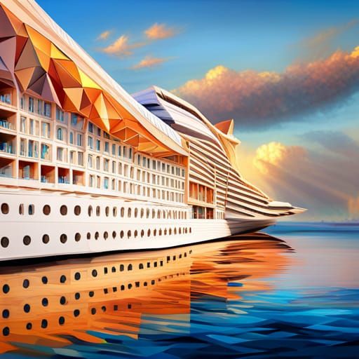 Origami Cruise Ship