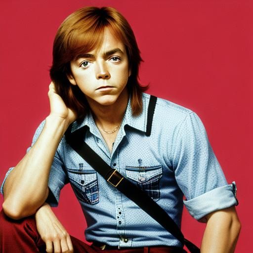 AI Generated Likeness of David Cassidy