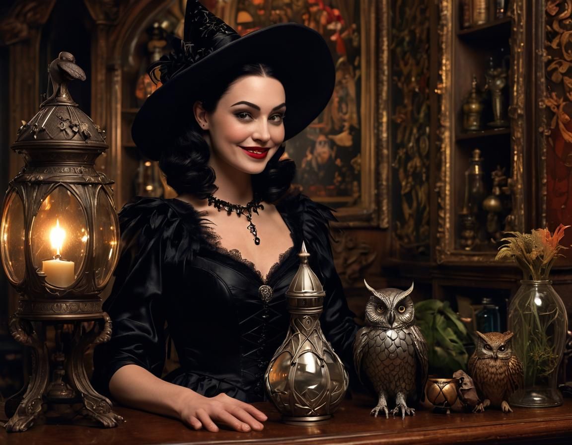 Veronica the Witch: Gothic Art Deco Adventure