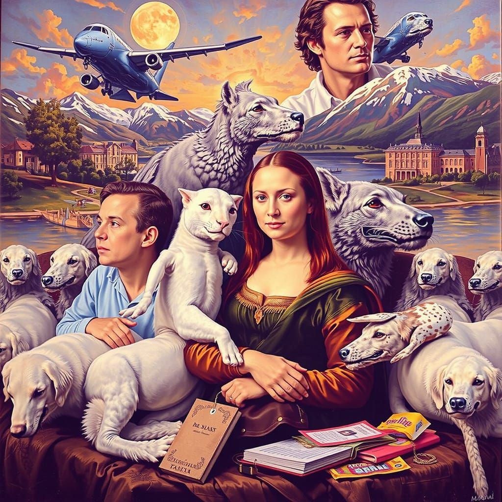 Mona Lisa: AI Generated Portrait