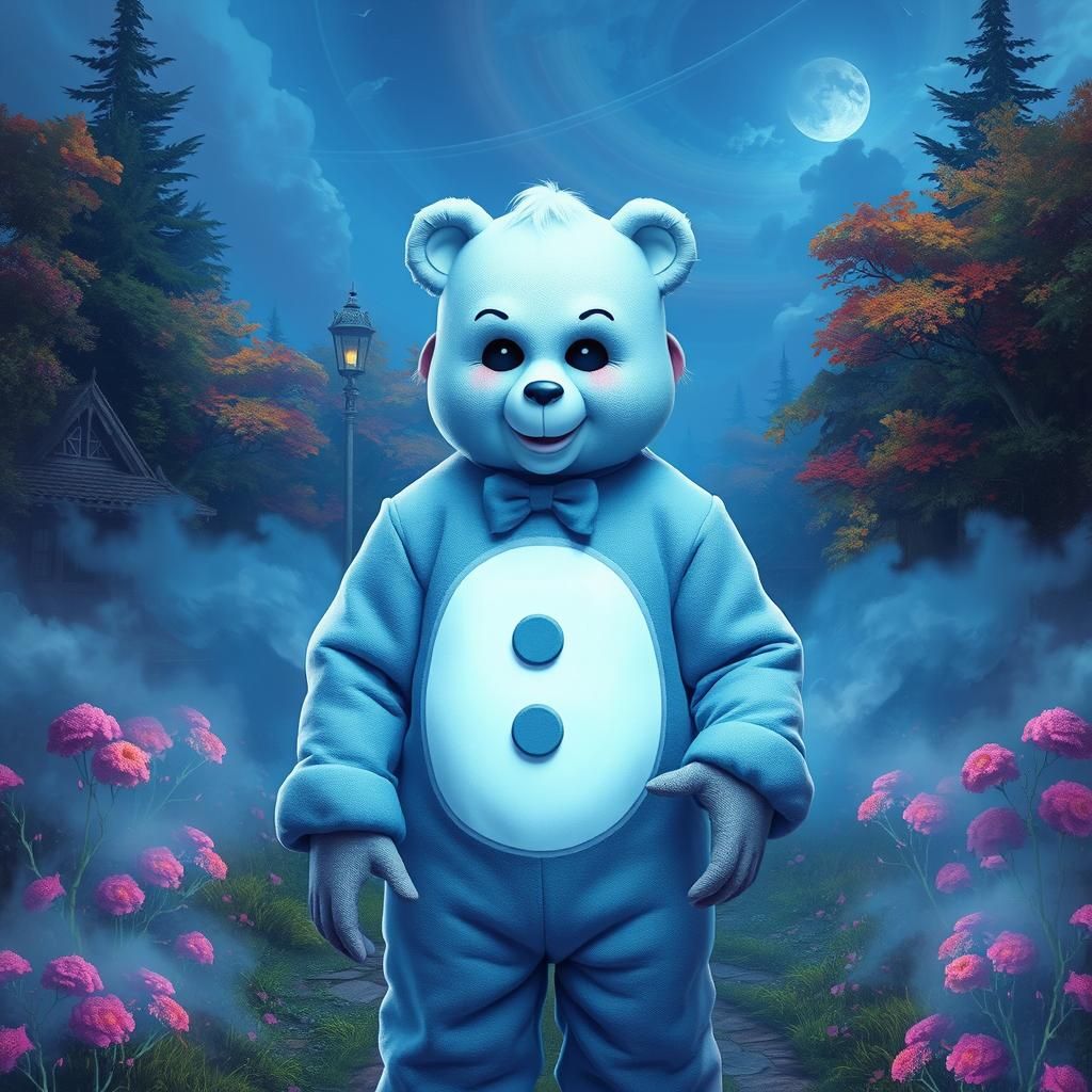 Michael Myers as Care Bear in Dreamscape