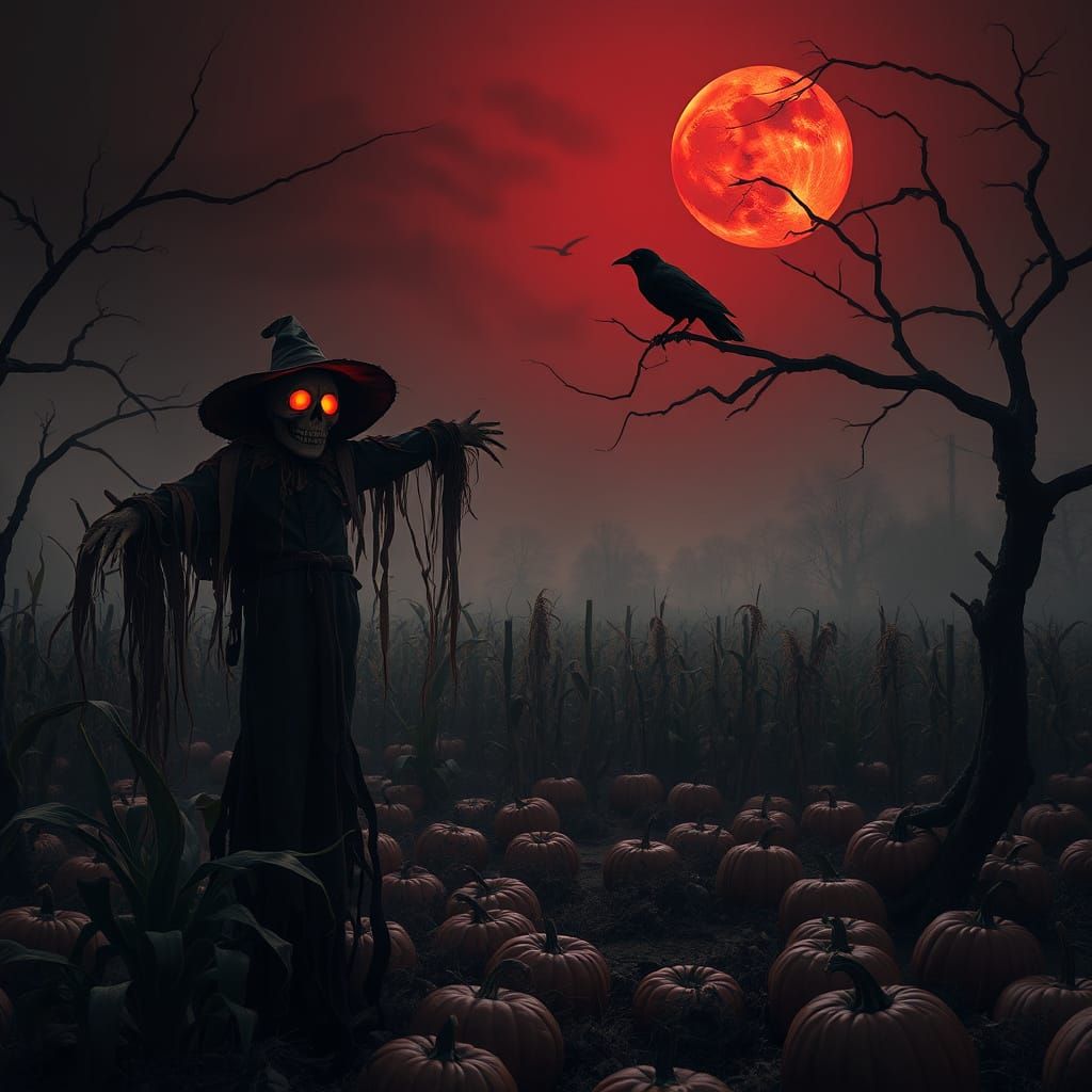 Nightmare Harvest Festival Under Blood Moon