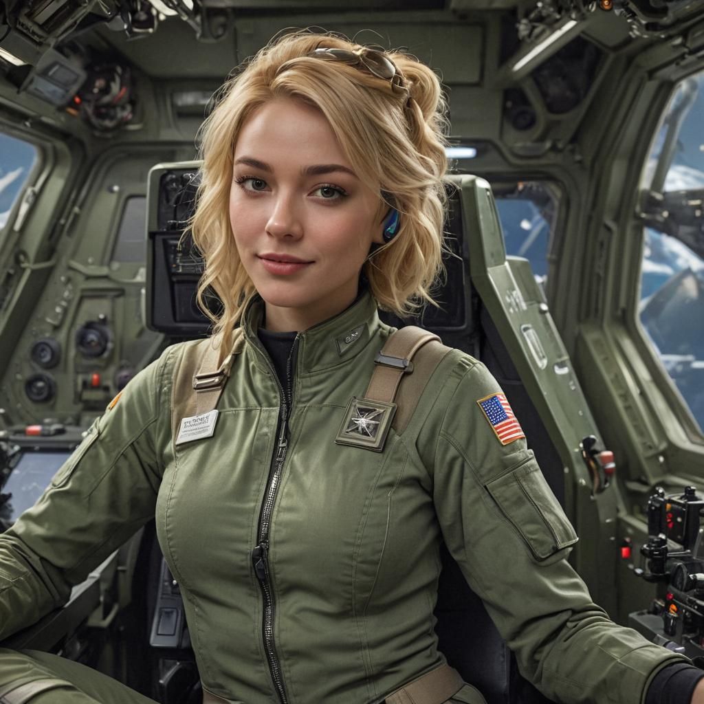 The Pilot. Ensign Nicole Davis USN