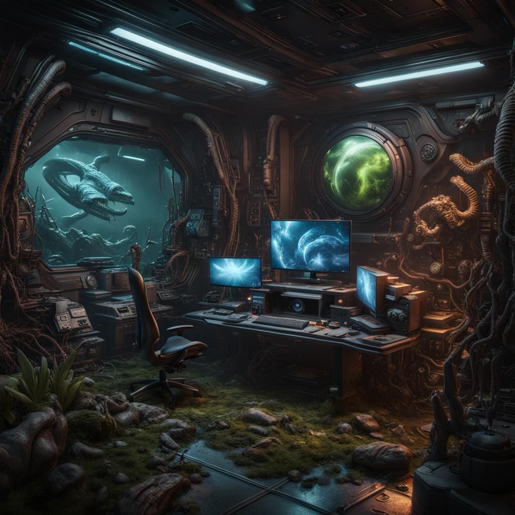 Alien Gaming PC Setup