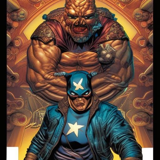 Comic Book Art Illustration