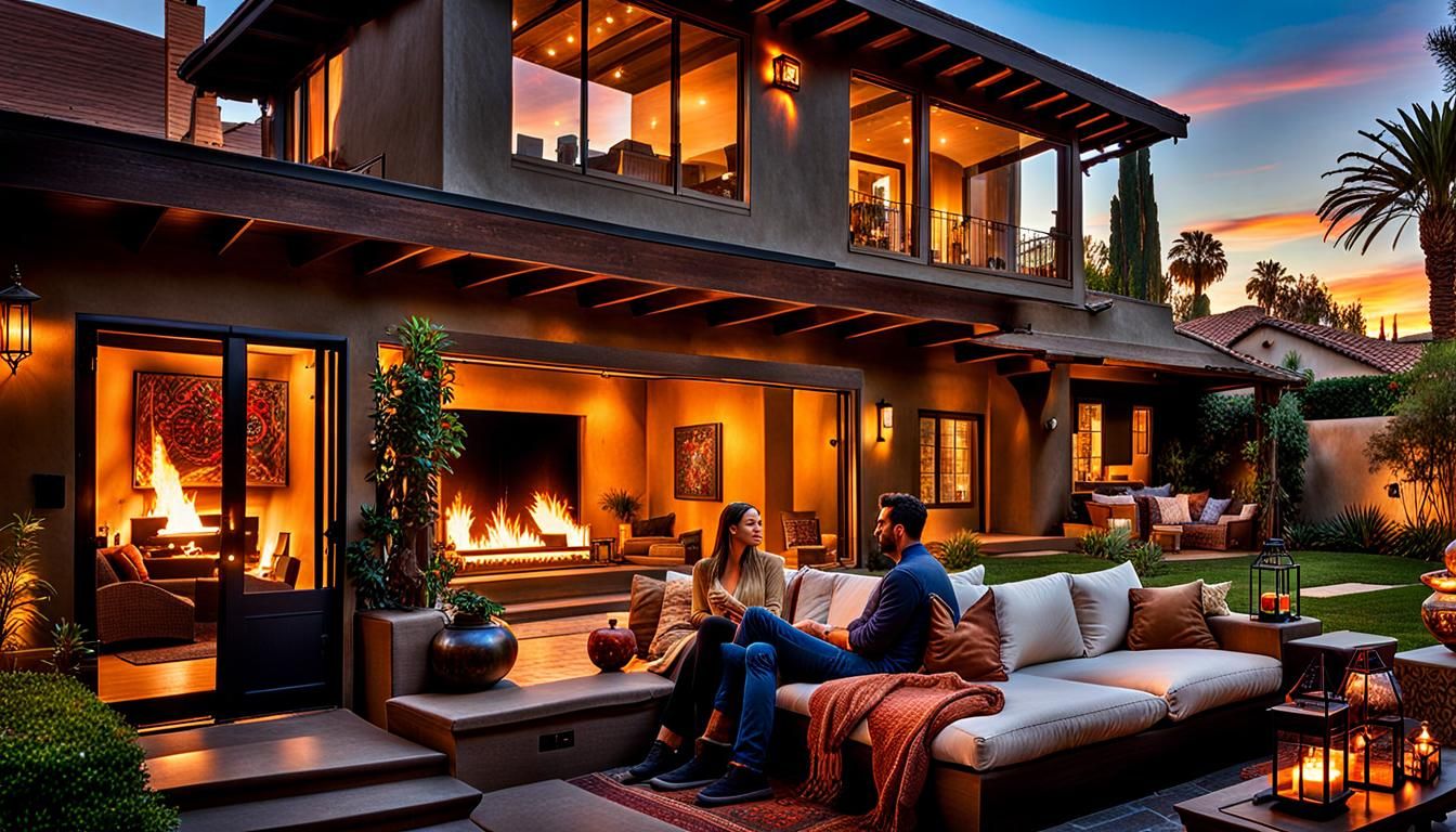 Ambiance and Romance: Unwinding in Style on a Cozy Beverly H...