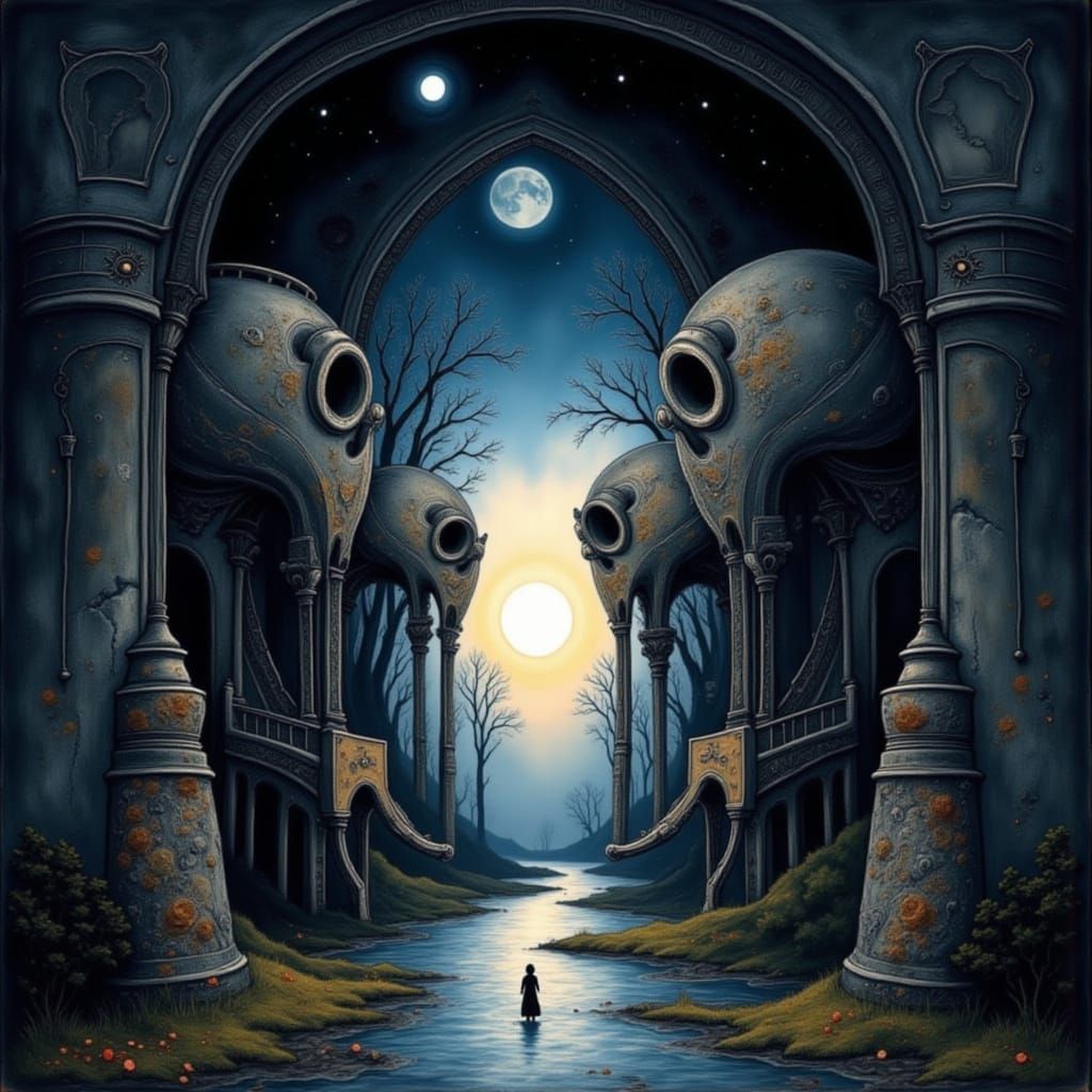 Mysterious Gelum Caedu Hallway