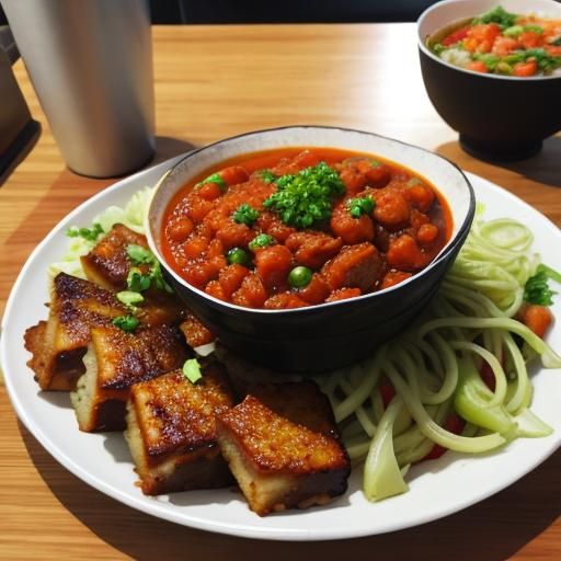 AI Generated Image of Food