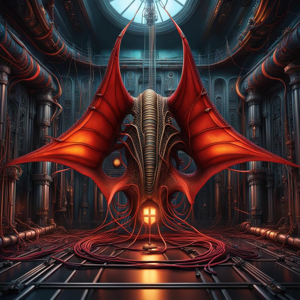 Manta Ray Synthesizer: A Surreal Deep Color Creation