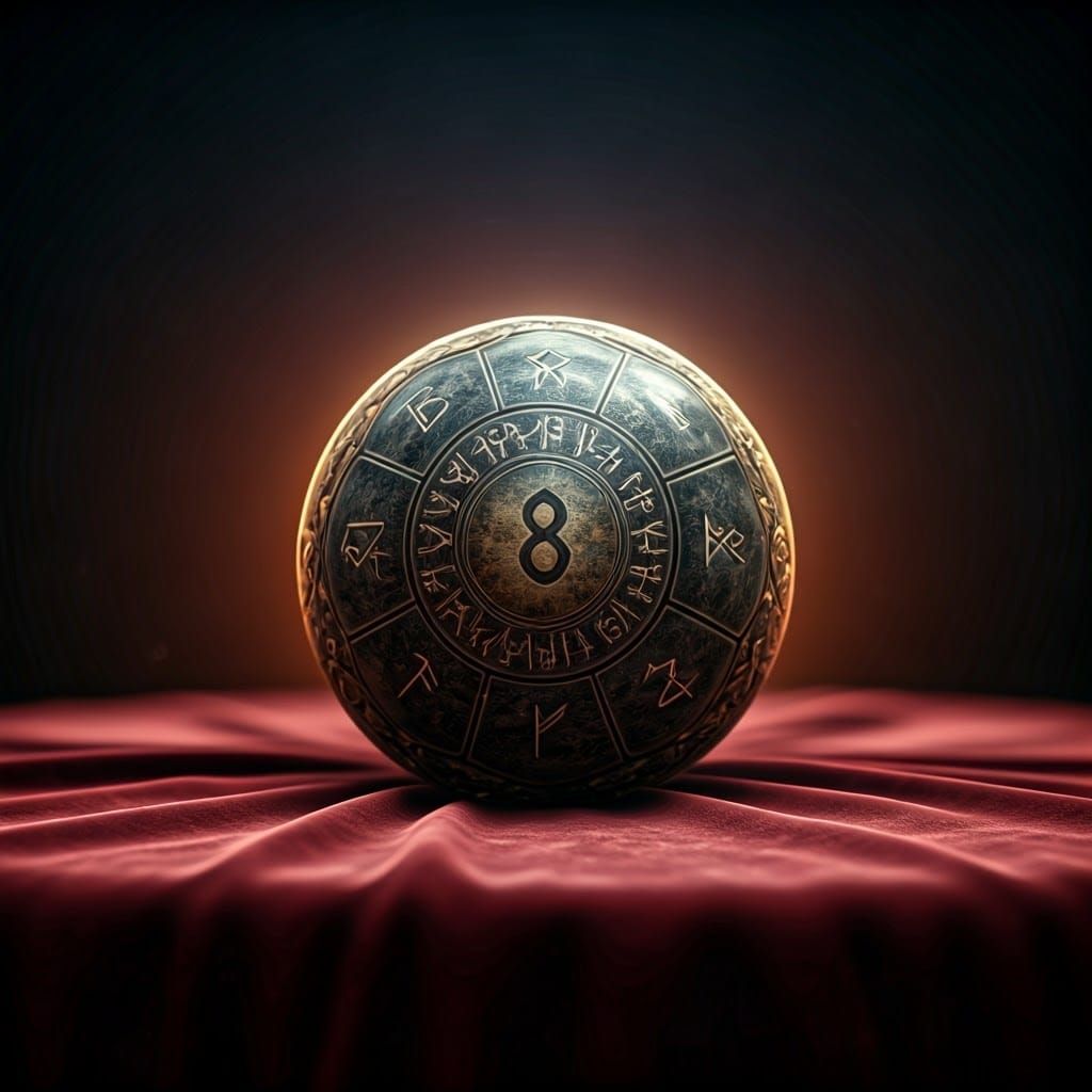 Mystical Magic 8-Ball Reveals Cosmic Secrets