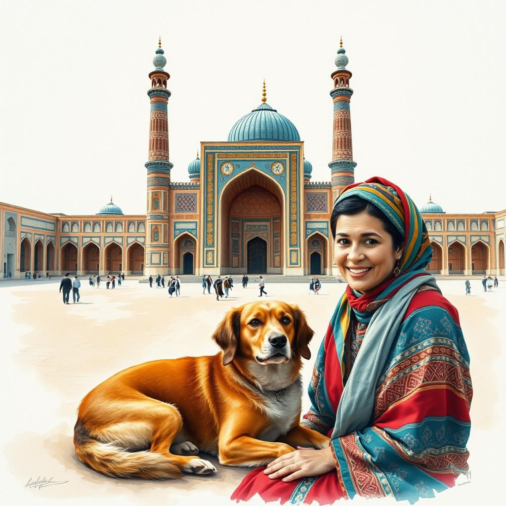 Registan Square in Samarkand, Uzbekistan