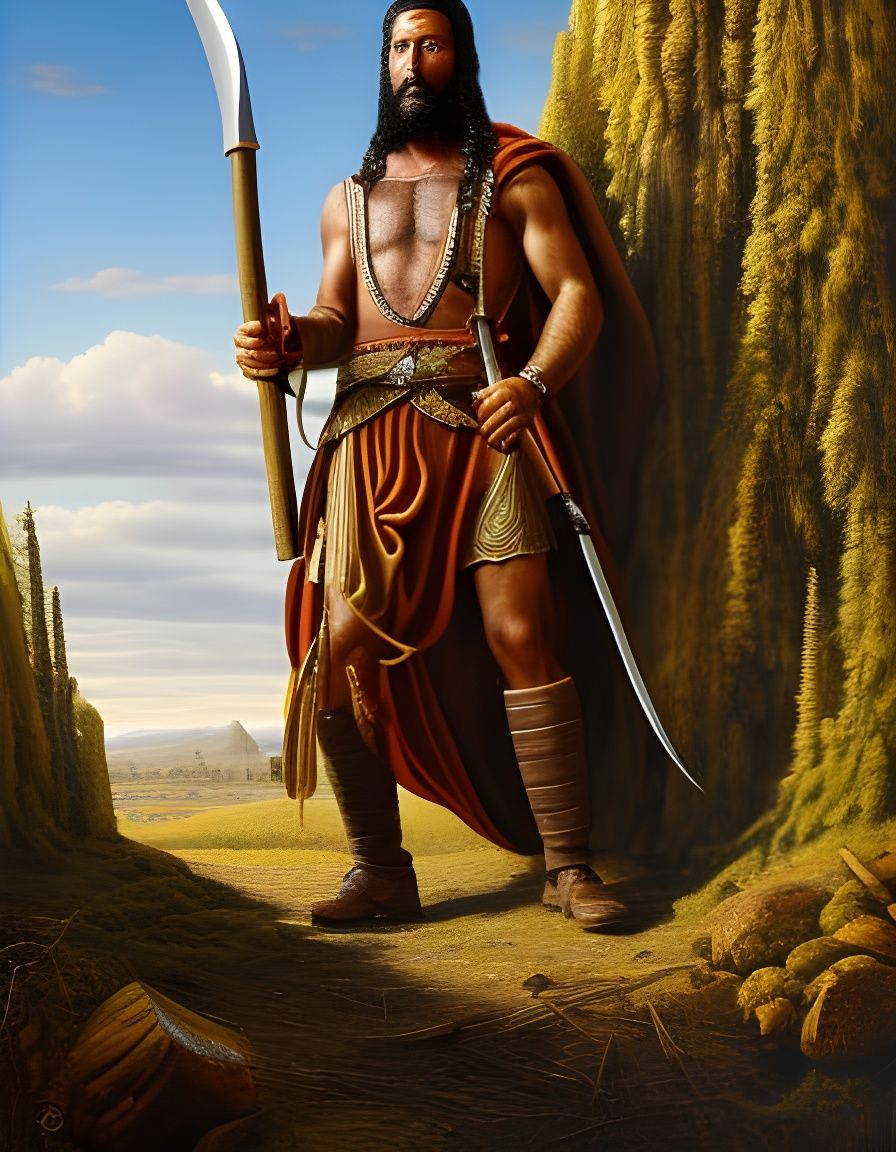 warrior with spear
