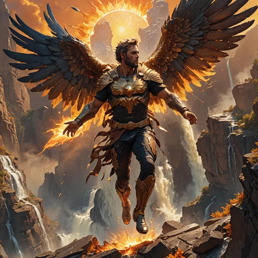 DC #621 - Mythical Realms - The fall of Icarus