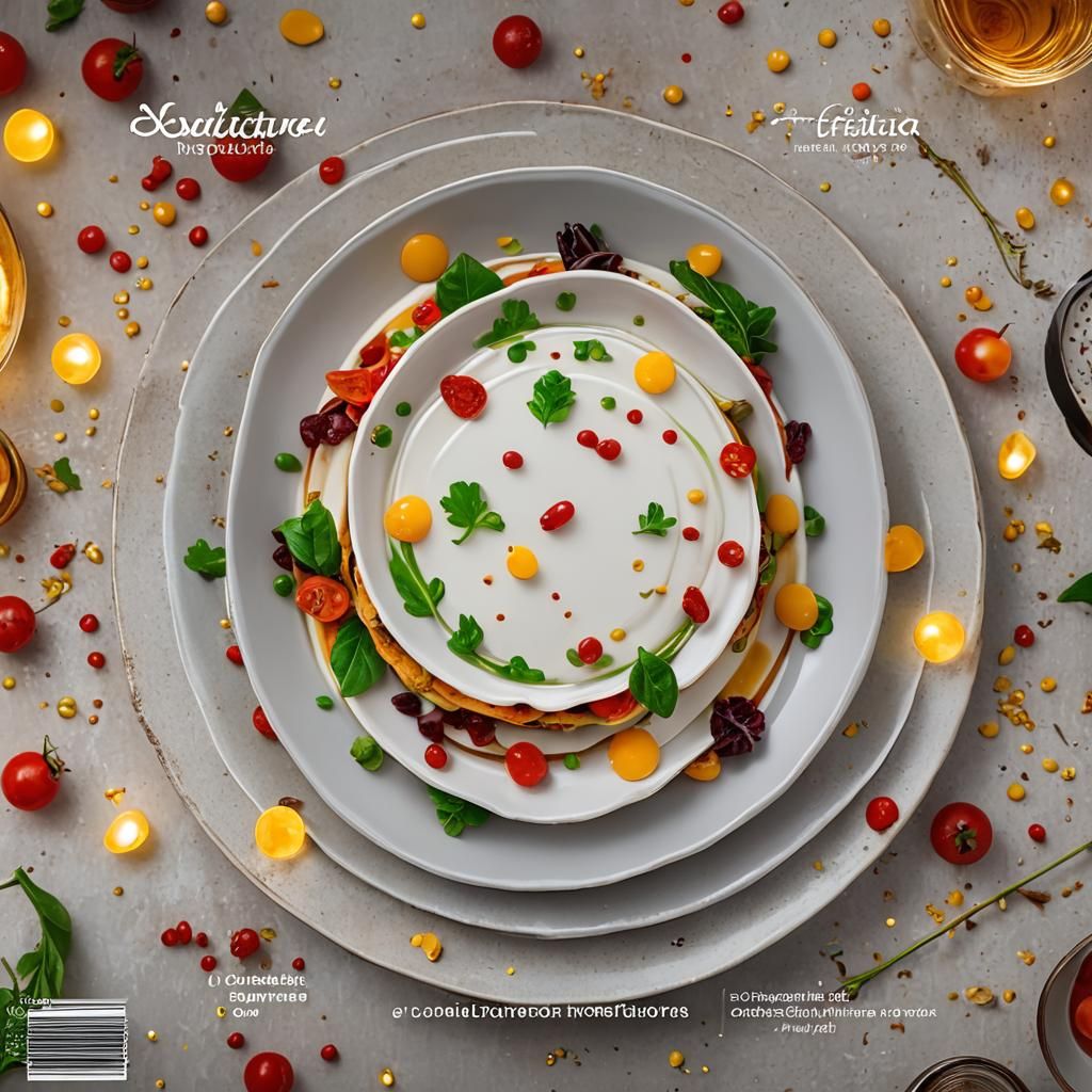 Delicious Food Magazine Cover: Professional Photography