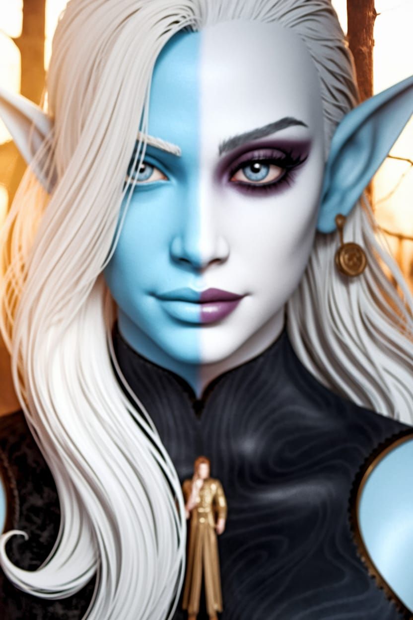 Towa: Duality in a Hyper-Detailed Forest Photograph