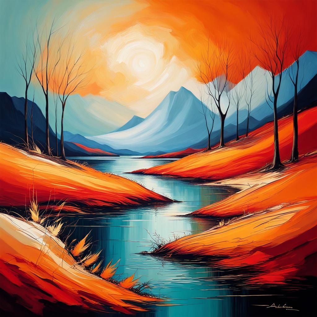 Abstract Landscape