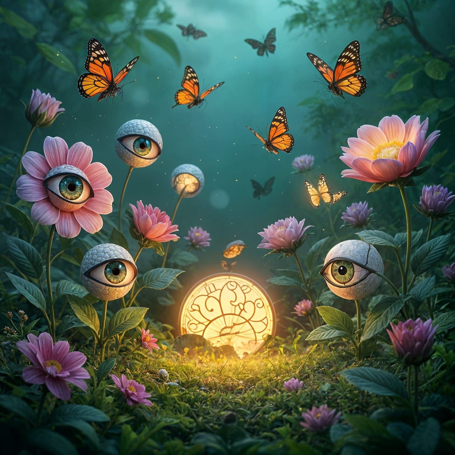 The garden of hidden thoughts