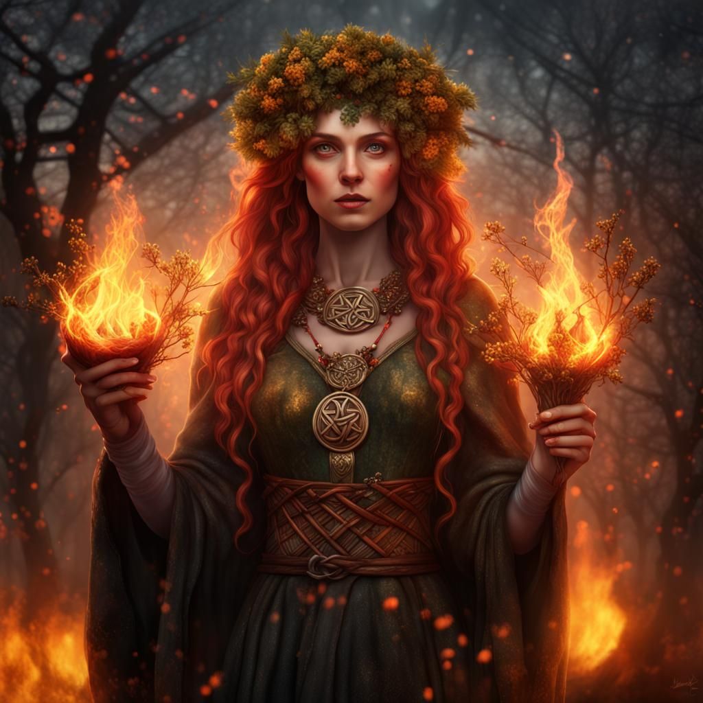 Brigid: Celtic Goddess of Fire and Spring