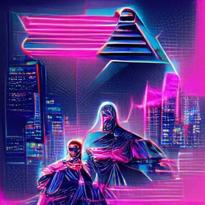 Synthwave Neon Retro Design