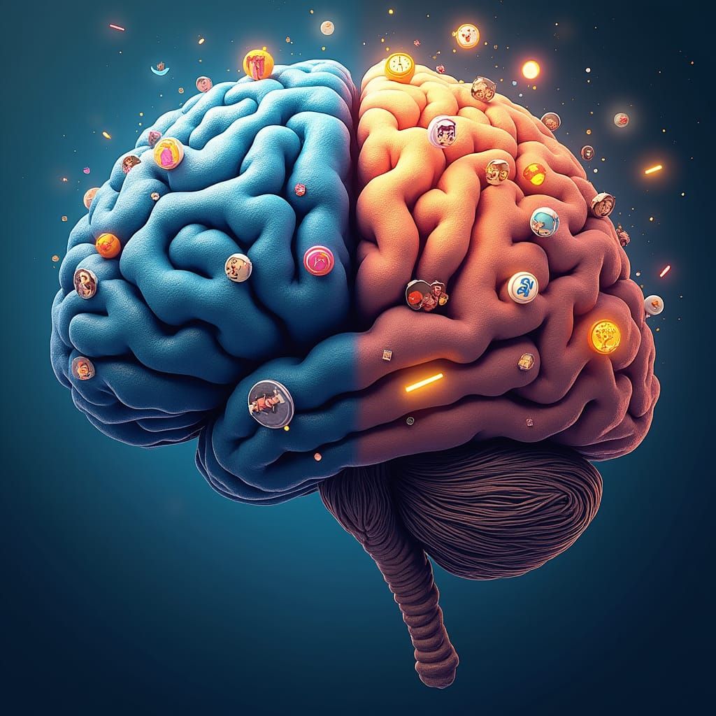 Brain Divided: Order and Chaos in Fantasy Art