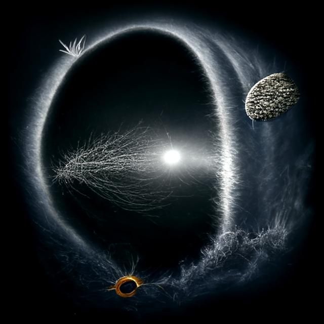 Oort Cloud Illustration Surrounding Our Sun