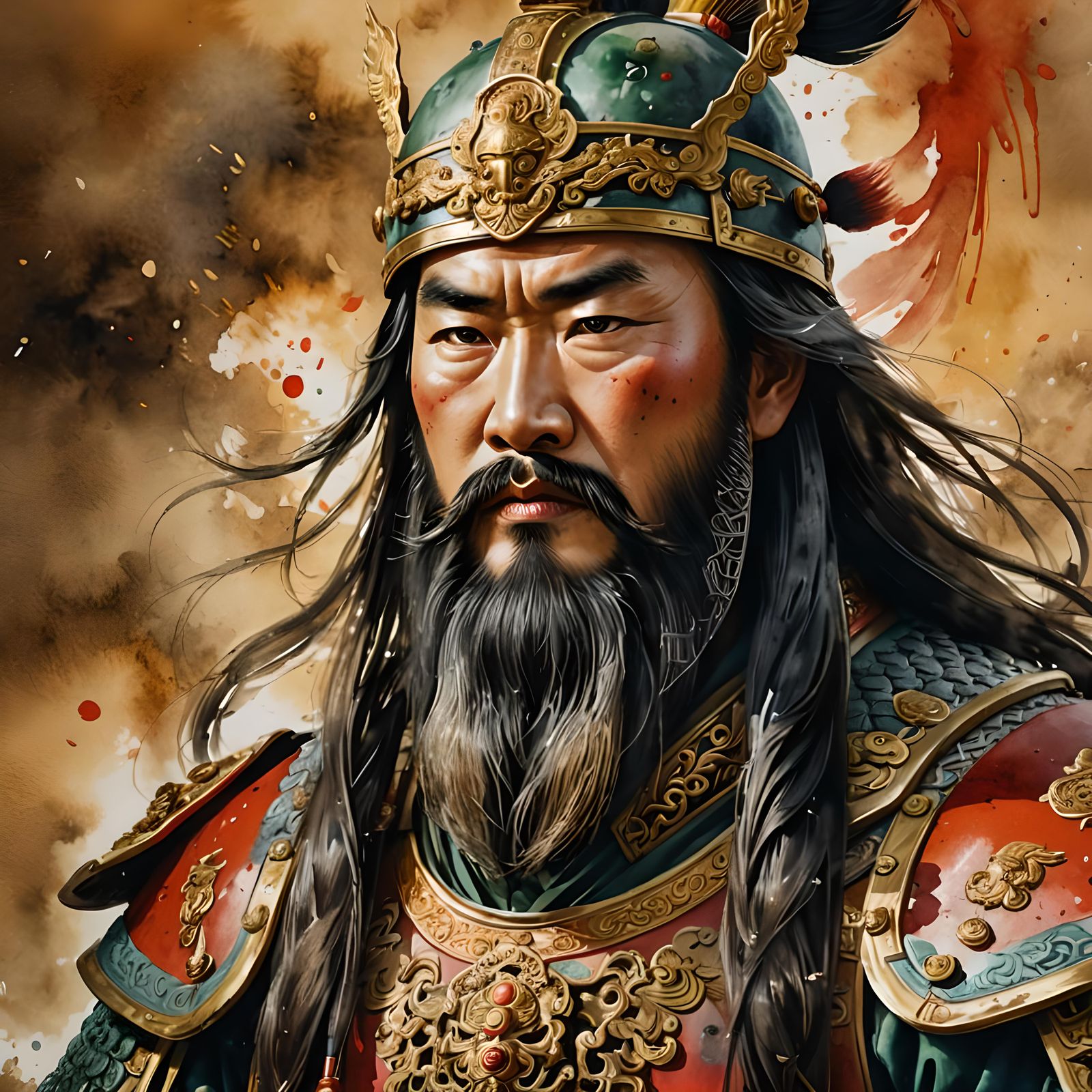 关羽, Chinese Warrior Guan Yu