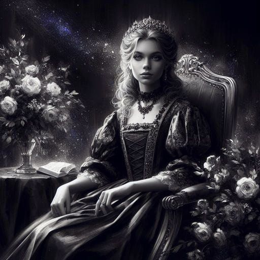 Pretty Girl in Princess Style