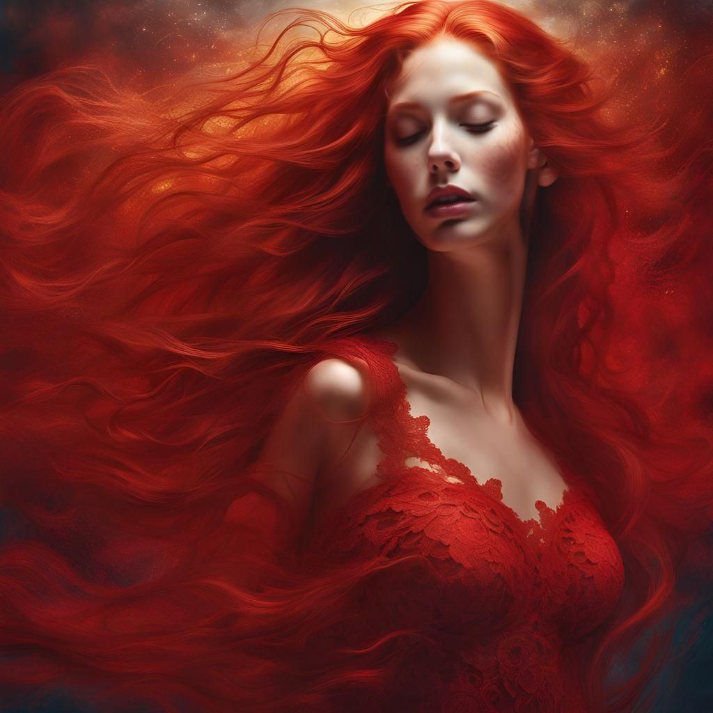 A Dreamy Redhead Caught In A Whirlwind of Emotion