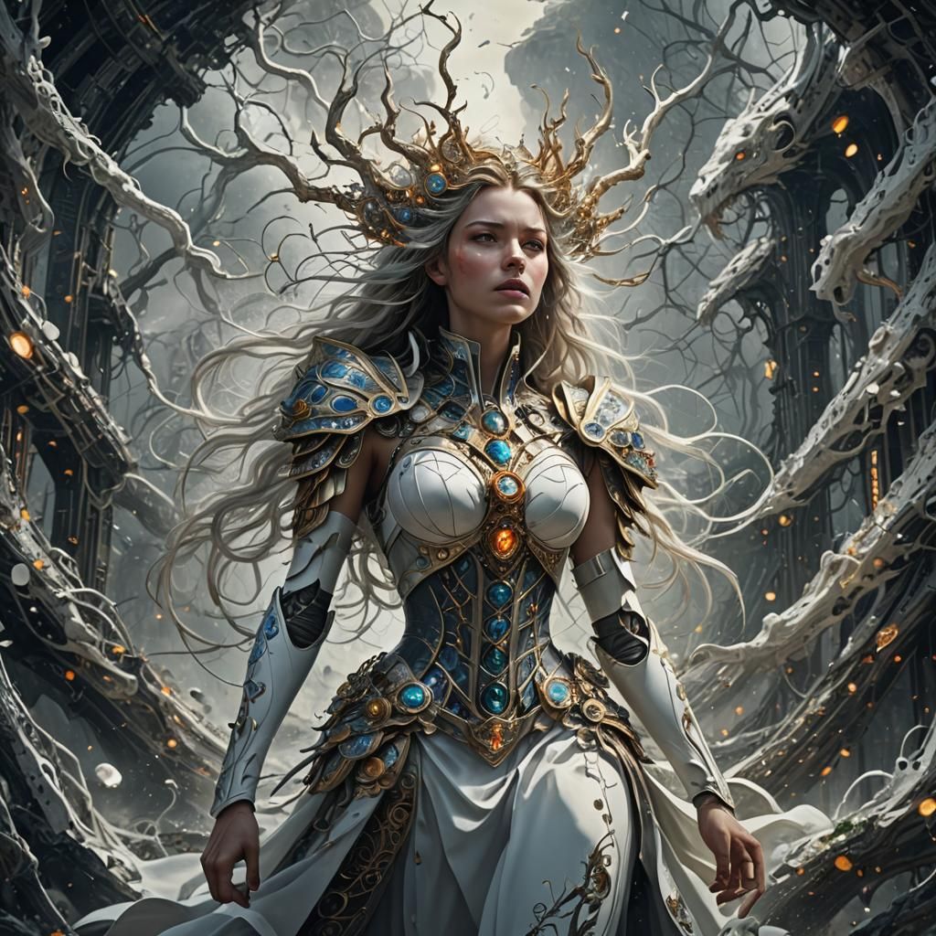 Fantastical Detailed Matte Painting in 8K