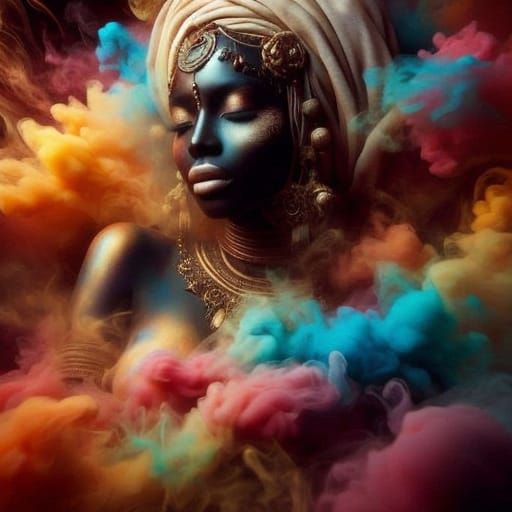 Misty Nubian Maiden Relaxation