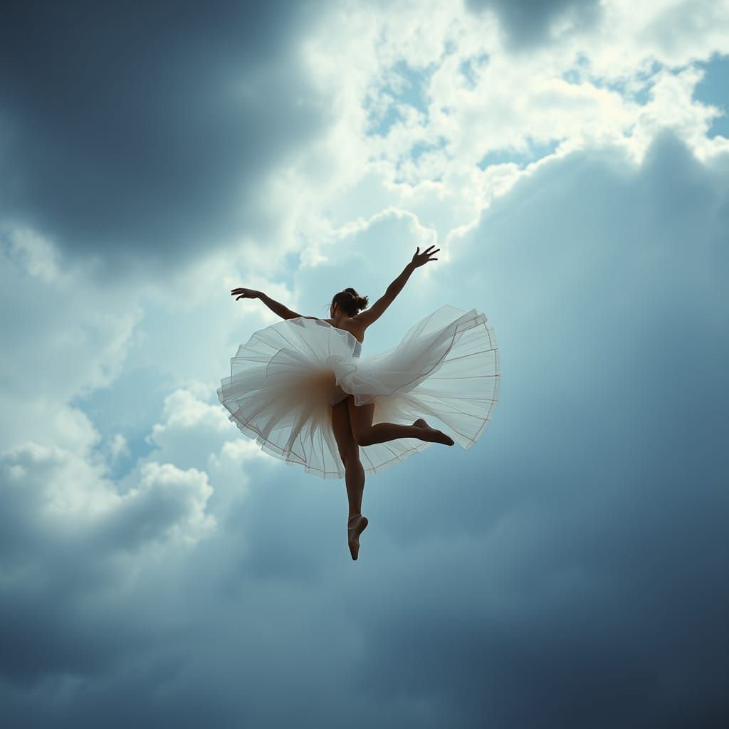Ballerina Falling from the Sky: Cinematic Style