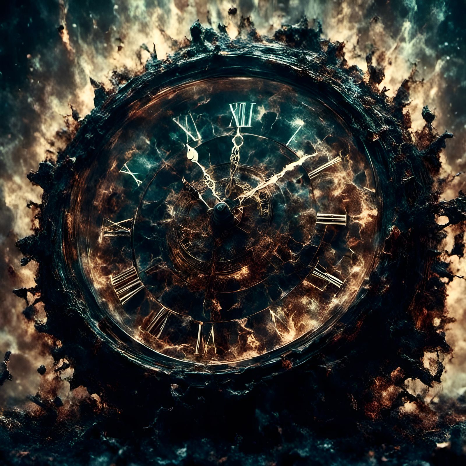 Luminous Clock Illuminates Darkness