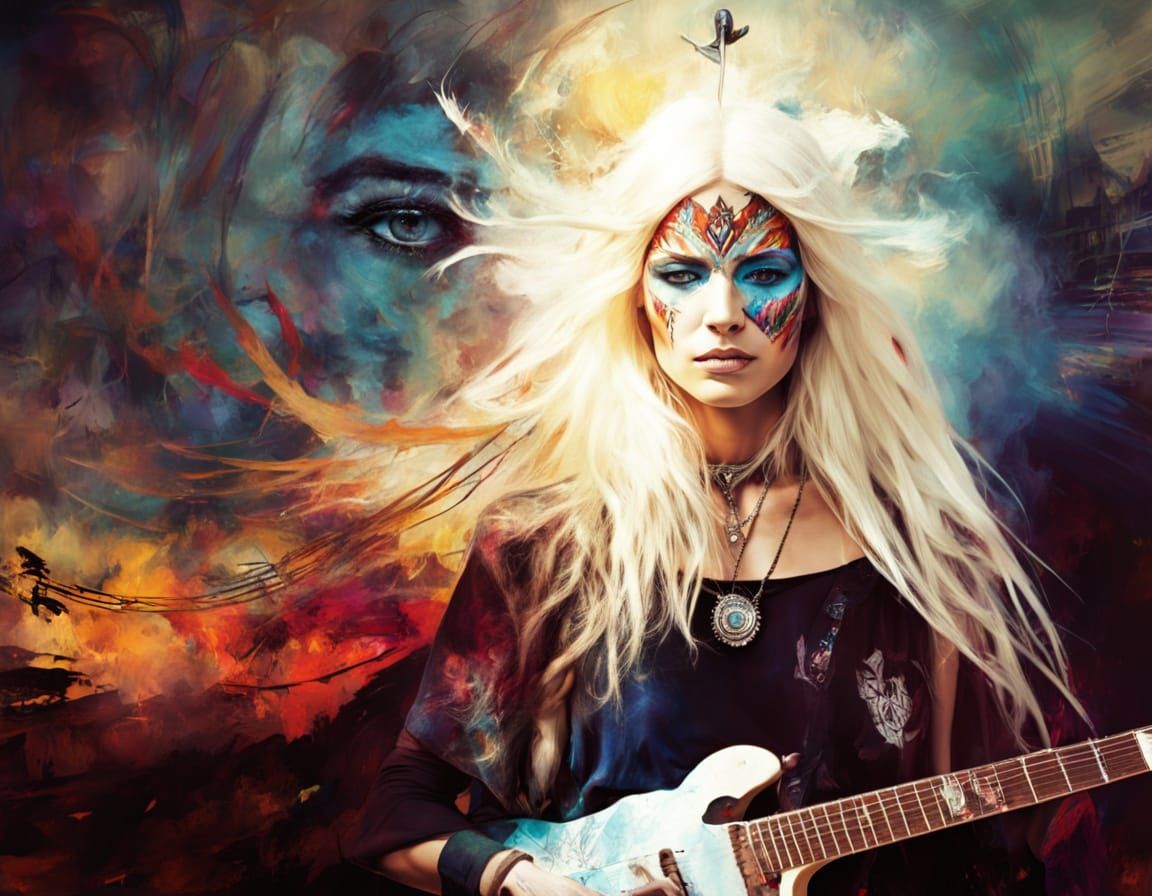 Graffiti Goddess Rocks the Stage