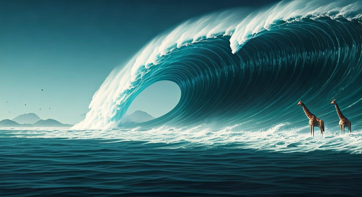 Tsunami Devastation on Coastal Safari Reserve