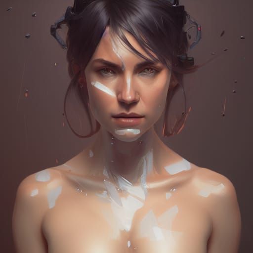 Hyperdetailed Portrait with Dynamic Lighting