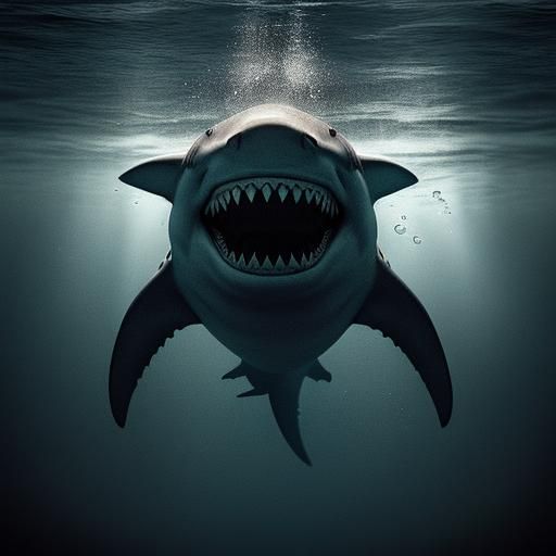 Terrifying Megalodon Encounter: Found Footage Photography