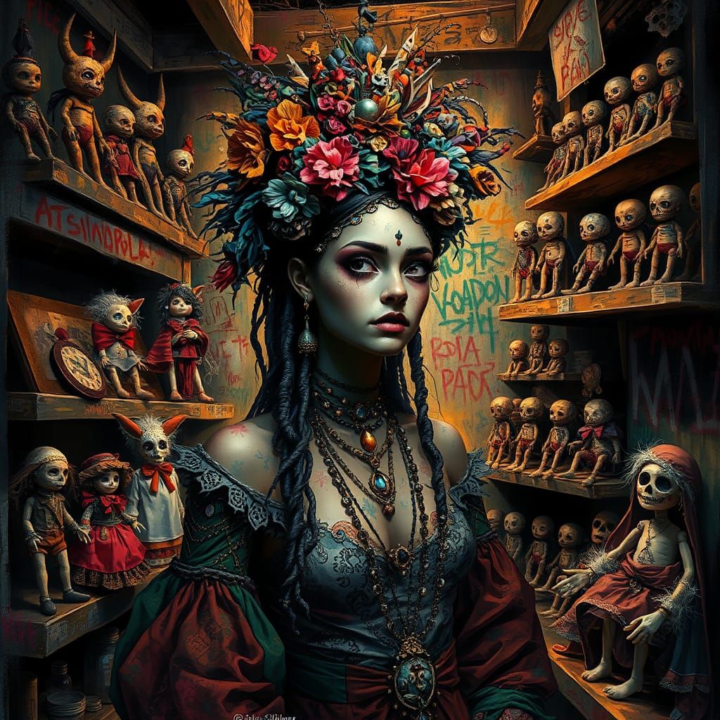 Magical Shoppe Series - VooDoo Doll Shop