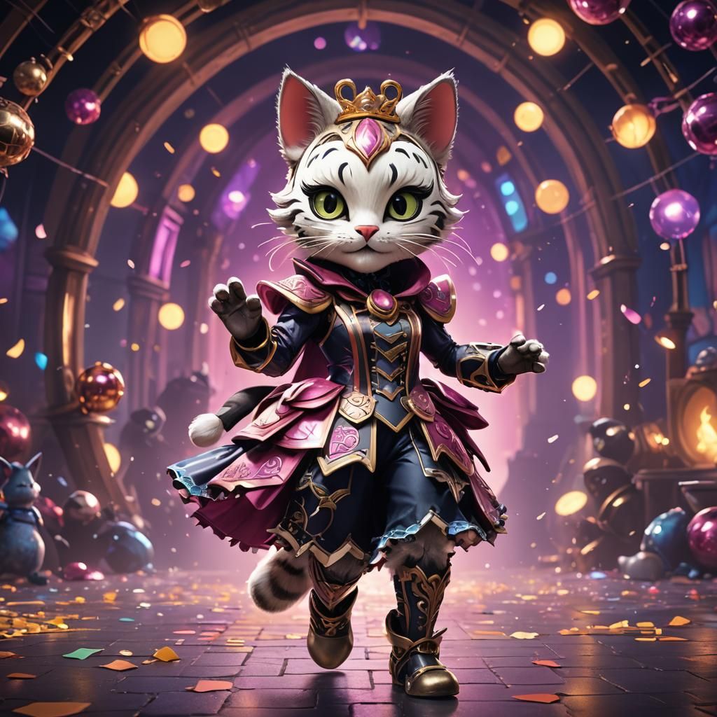 Girl in Marie Costume on The Masked Singer