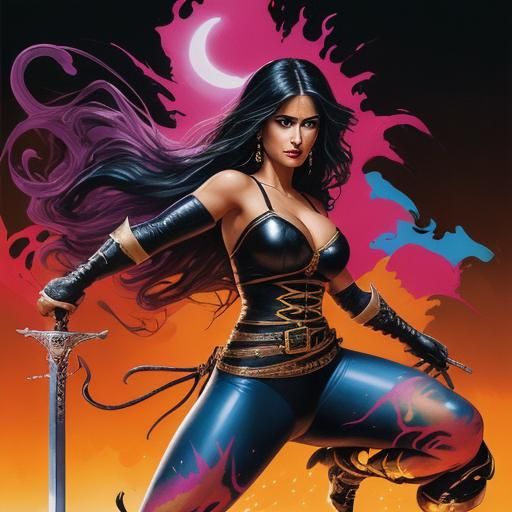 Salma Hayek - Zorro (series)