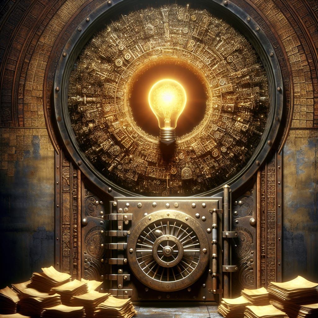 Intricate Vault Door Reveals a Brilliant Idea