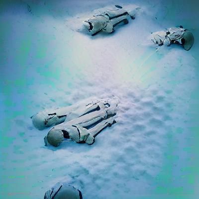 Snow Covers Fallen Brothers