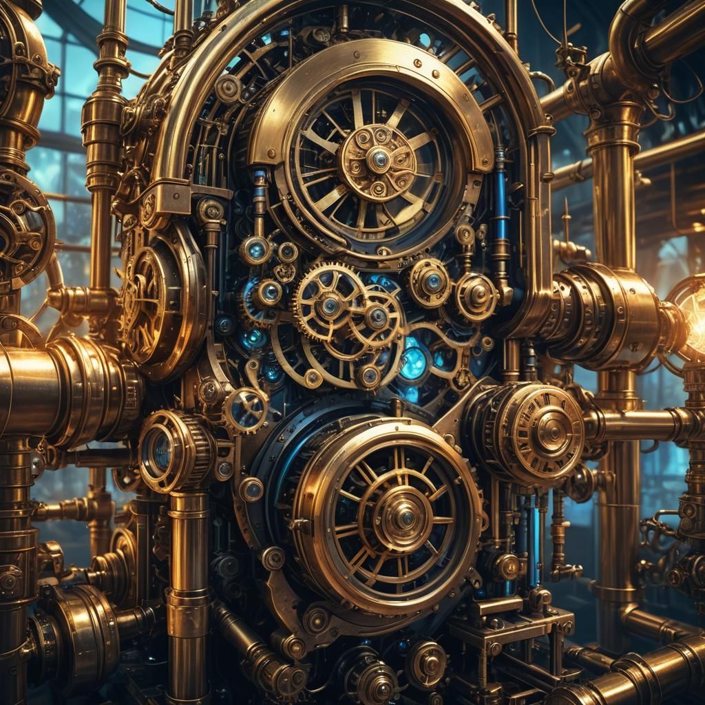 Steampunk Device Creates Holographic Environment